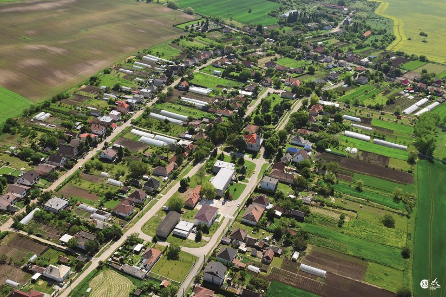 Letecký záber