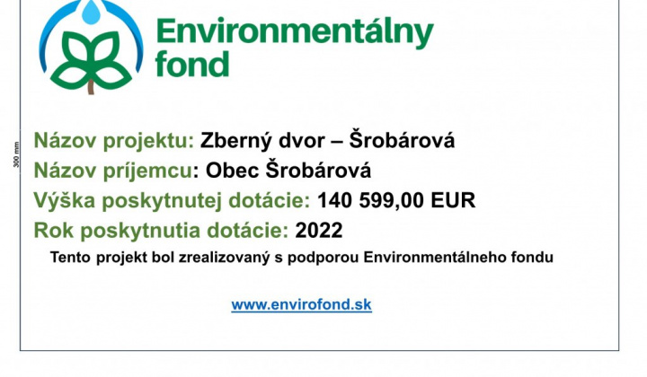 Fotka - Zberný dvor - Šrobárová
